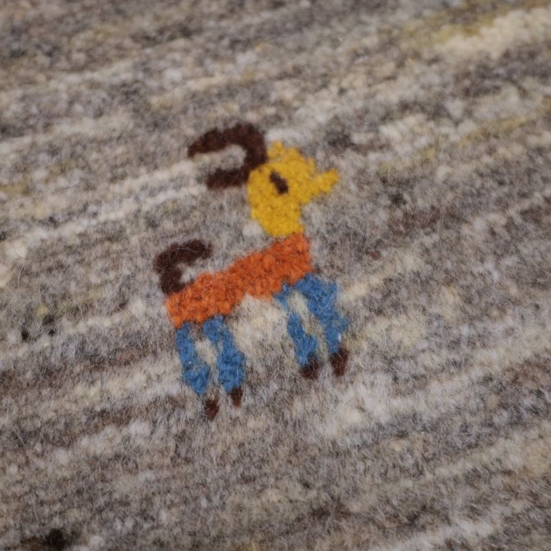 ギャッベ（ギャベ）ラティーフ　183×160cm（HL-13037）