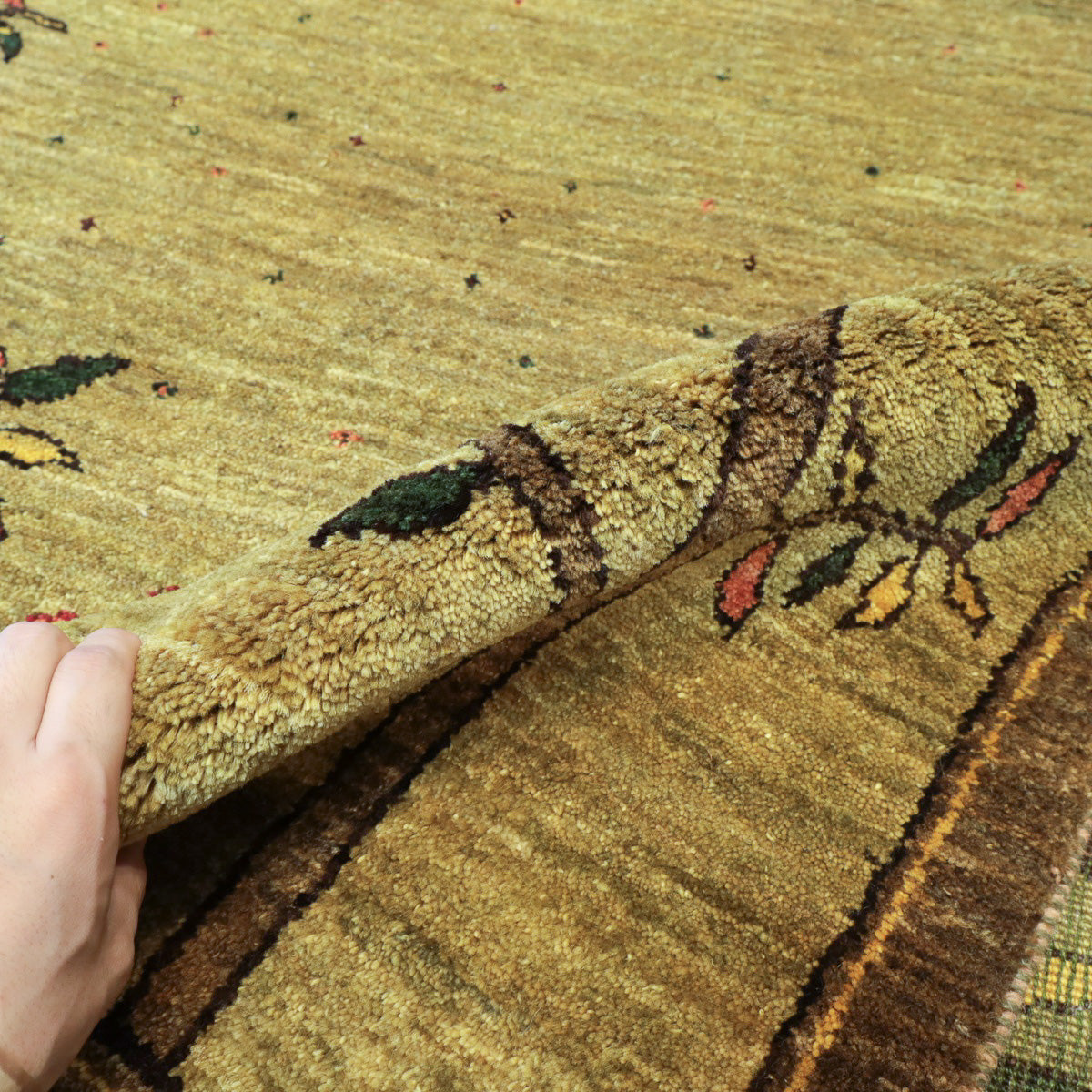 ギャッベ ペルシャ絨毯 61x44cmcm ギャベ 玄関 カシュクリ手織りラグ ギャッベ (カシュクリ) 249×176cm（HL-13176） – ギャッベ＆ペルシャ