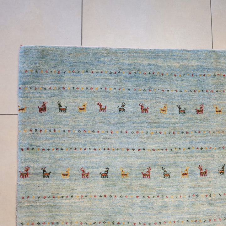ギャッベ（ギャベ）ルリバフ　240×160cm（HL-13180）