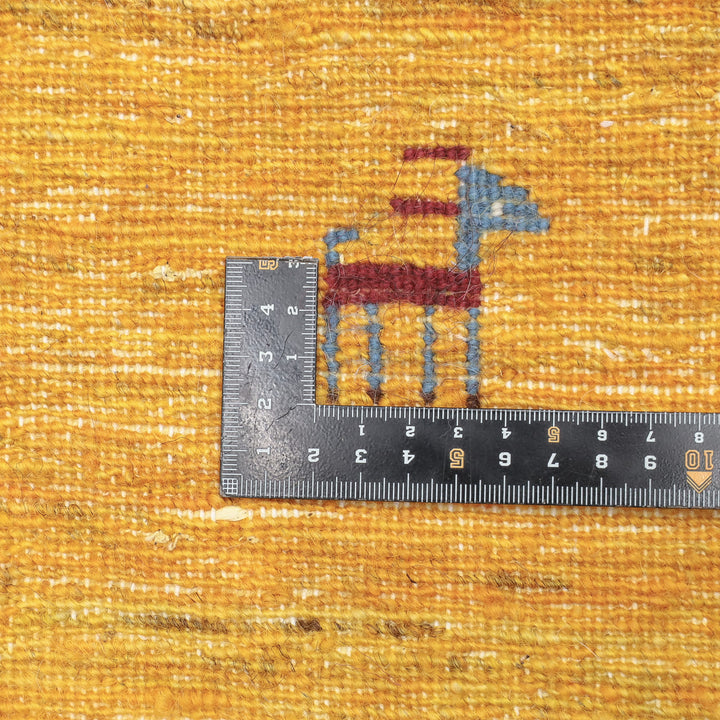 ギャッベ（ギャベ）ルリバフ　186×138cm（HL-13257）