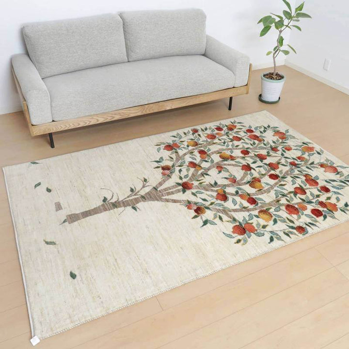 【セミオーダー受付中】  サイズ変更OK　カラー変更OK イラン　シラーズ産　ギャッベ 　（hl-160761）