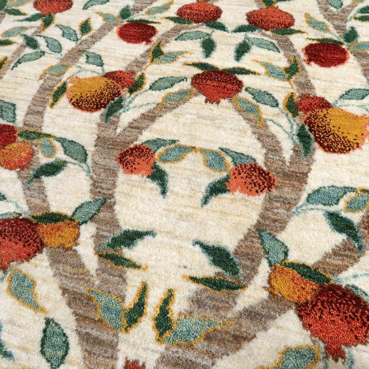 【セミオーダー受付中】  サイズ変更OK　カラー変更OK イラン　シラーズ産　ギャッベ 　（hl-160761）