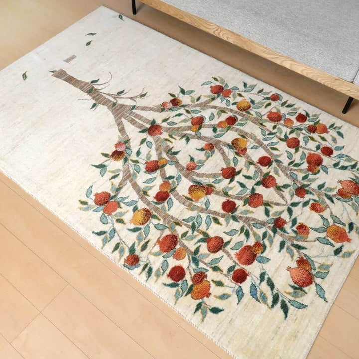 【セミオーダー受付中】  サイズ変更OK　カラー変更OK イラン　シラーズ産　ギャッベ 　（hl-160761）