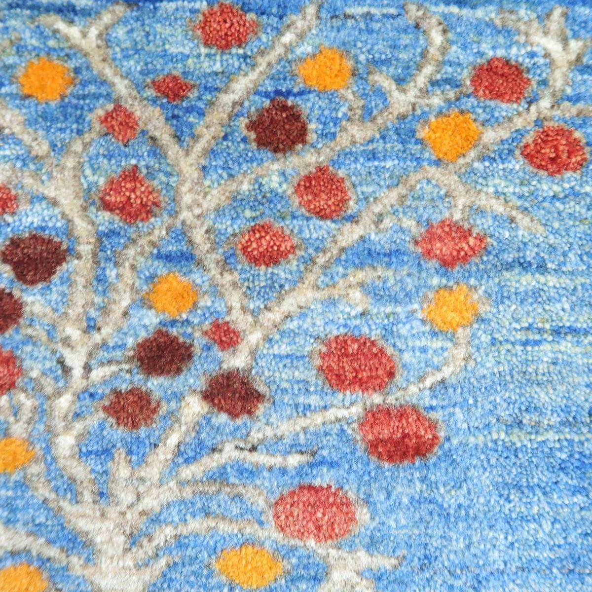 141×86cm ペルシャ手織り 絨毯 カシュクリ ギャッベ 141×86cm ペルシャ手織り 絨毯 カシュクリ ギャッベ 141×86cm