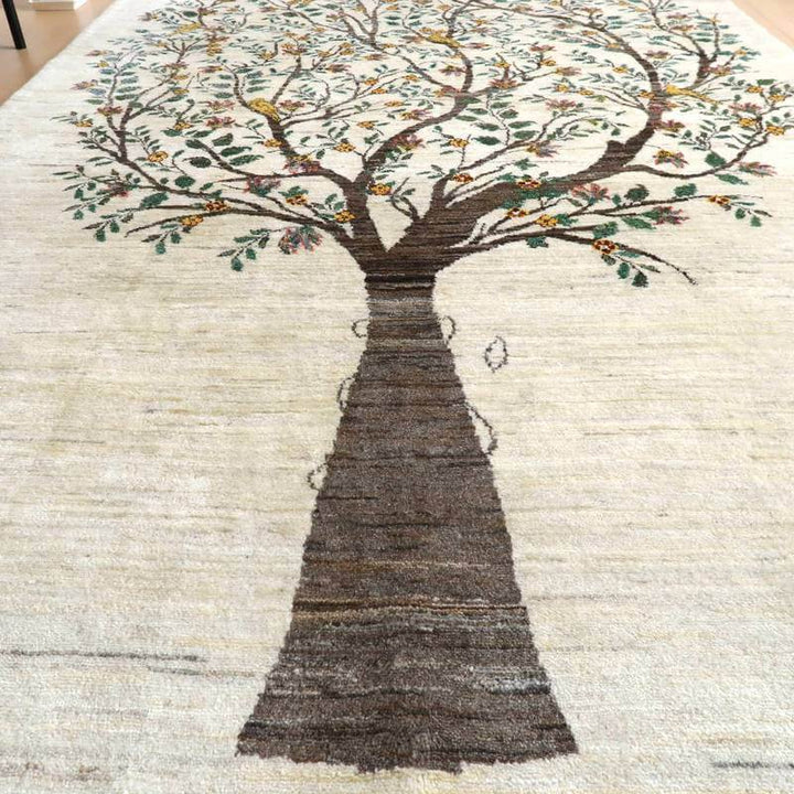 【セミオーダー受付中】  サイズ変更OK　カラー変更OK イラン　シラーズ産　ギャッベ 　（hl-20355）