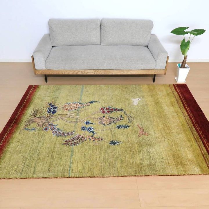 プレミアムギャッベ／カシュクリ　233×162cm（HL-20464）