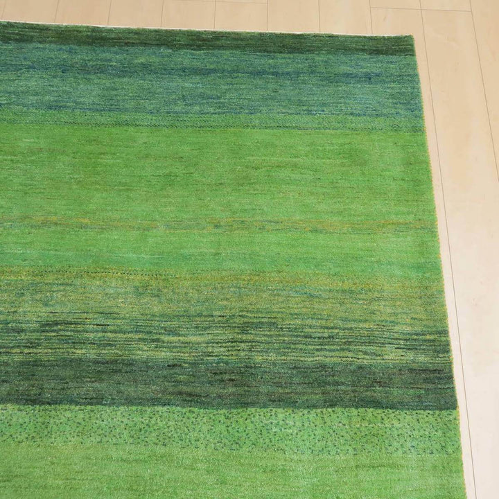 プレミアムギャッベ／ルリバフ　203×194cm（HL-27762）
