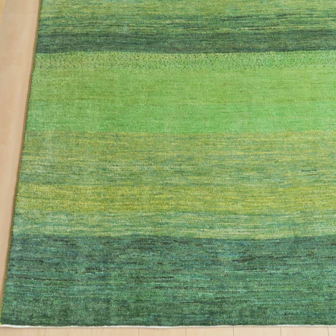 プレミアムギャッベ／ルリバフ　203×194cm（HL-27762）