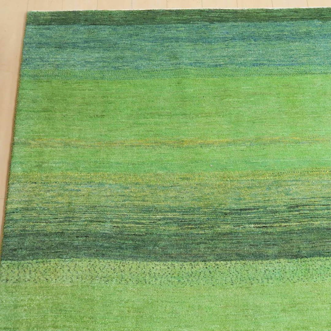 プレミアムギャッベ／ルリバフ　203×194cm（HL-27762）