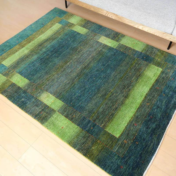 【セミオーダー受付中】  サイズ変更OK　カラー変更OK イラン　シラーズ産　ギャッベ 　（hl-28285）