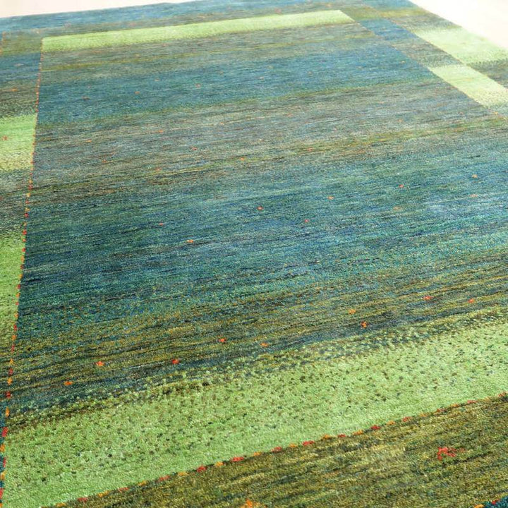 【セミオーダー受付中】  サイズ変更OK　カラー変更OK イラン　シラーズ産　ギャッベ 　（hl-28285）