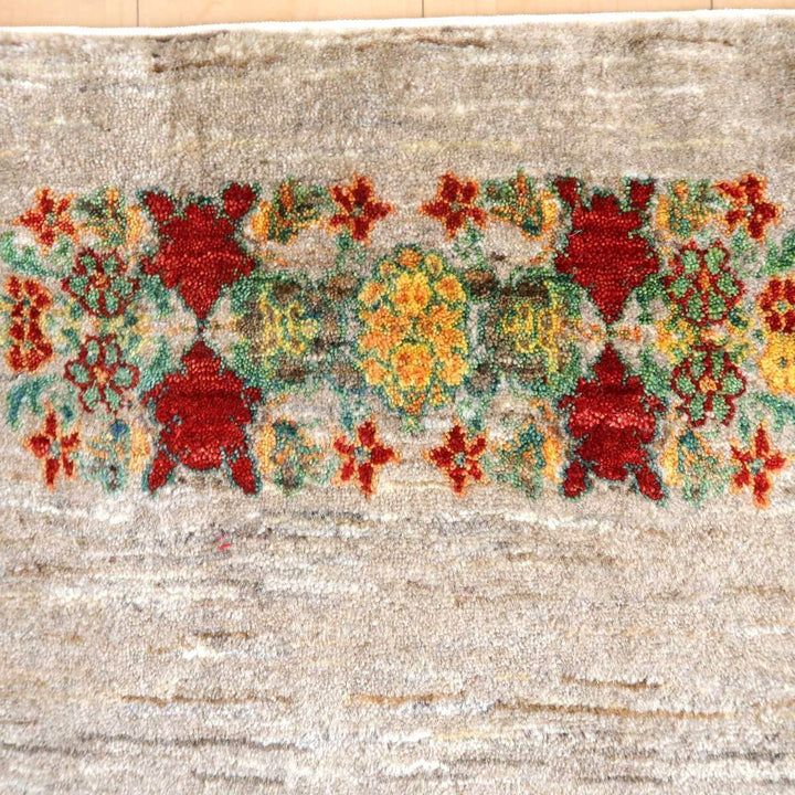 【セミオーダー受付中】  サイズ変更OK　カラー変更OK イラン　シラーズ産　ギャッベ 　（hl-30）