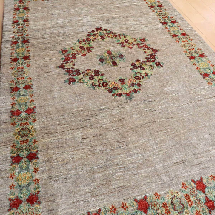 【セミオーダー受付中】  サイズ変更OK　カラー変更OK イラン　シラーズ産　ギャッベ 　（hl-30）