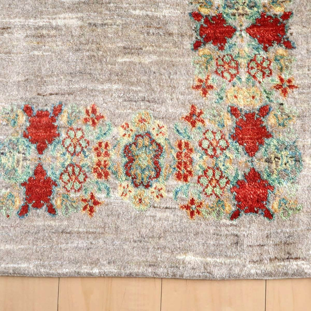 【セミオーダー受付中】  サイズ変更OK　カラー変更OK イラン　シラーズ産　ギャッベ 　（hl-30）