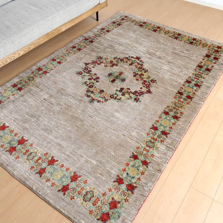 【セミオーダー受付中】  サイズ変更OK　カラー変更OK イラン　シラーズ産　ギャッベ 　（hl-30）