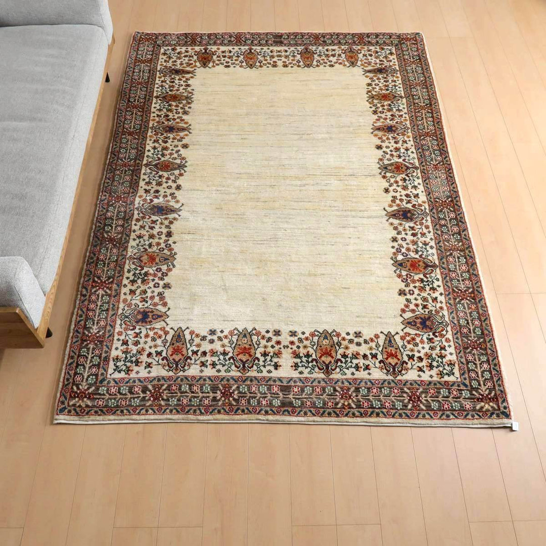 【セミオーダー受付中】プレミアムギャッベ ルリバフ 244×174cm｜サイズ・カラー変更OK（HL-30699）
