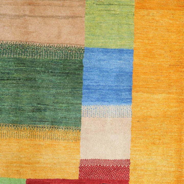 【セミオーダー受付中】  サイズ変更OK　カラー変更OK イラン　シラーズ産　ギャッベ 　（hl-31137）