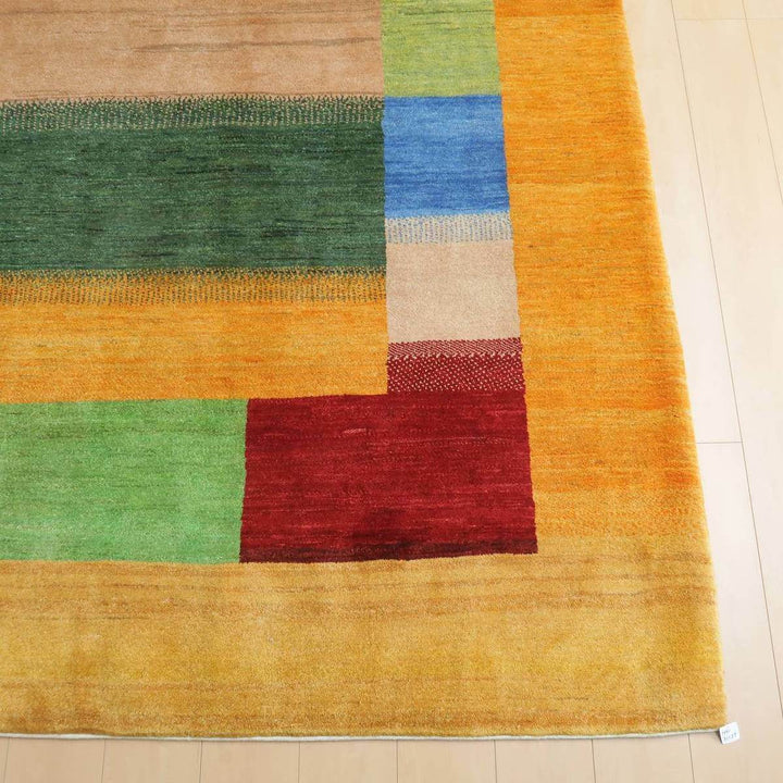 【セミオーダー受付中】  サイズ変更OK　カラー変更OK イラン　シラーズ産　ギャッベ 　（hl-31137）