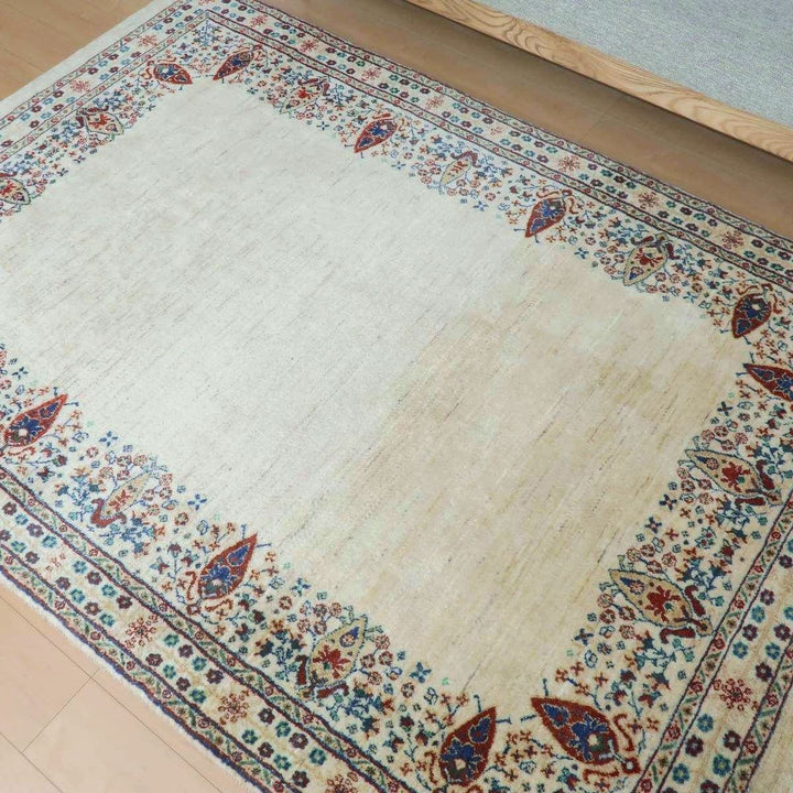 【セミオーダー受付中】  サイズ変更OK　カラー変更OK イラン　シラーズ産　ギャッベ 　（hl-32226）