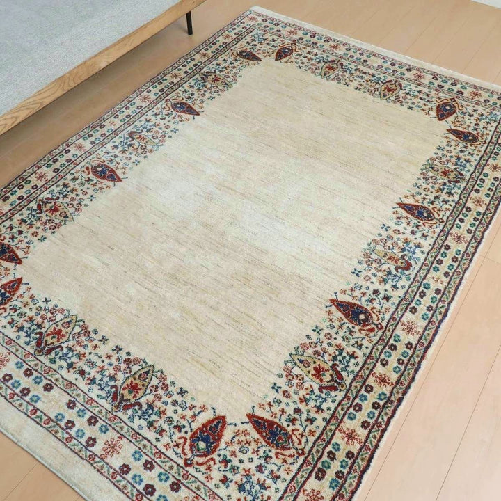 【セミオーダー受付中】  サイズ変更OK　カラー変更OK イラン　シラーズ産　ギャッベ 　（hl-32226）