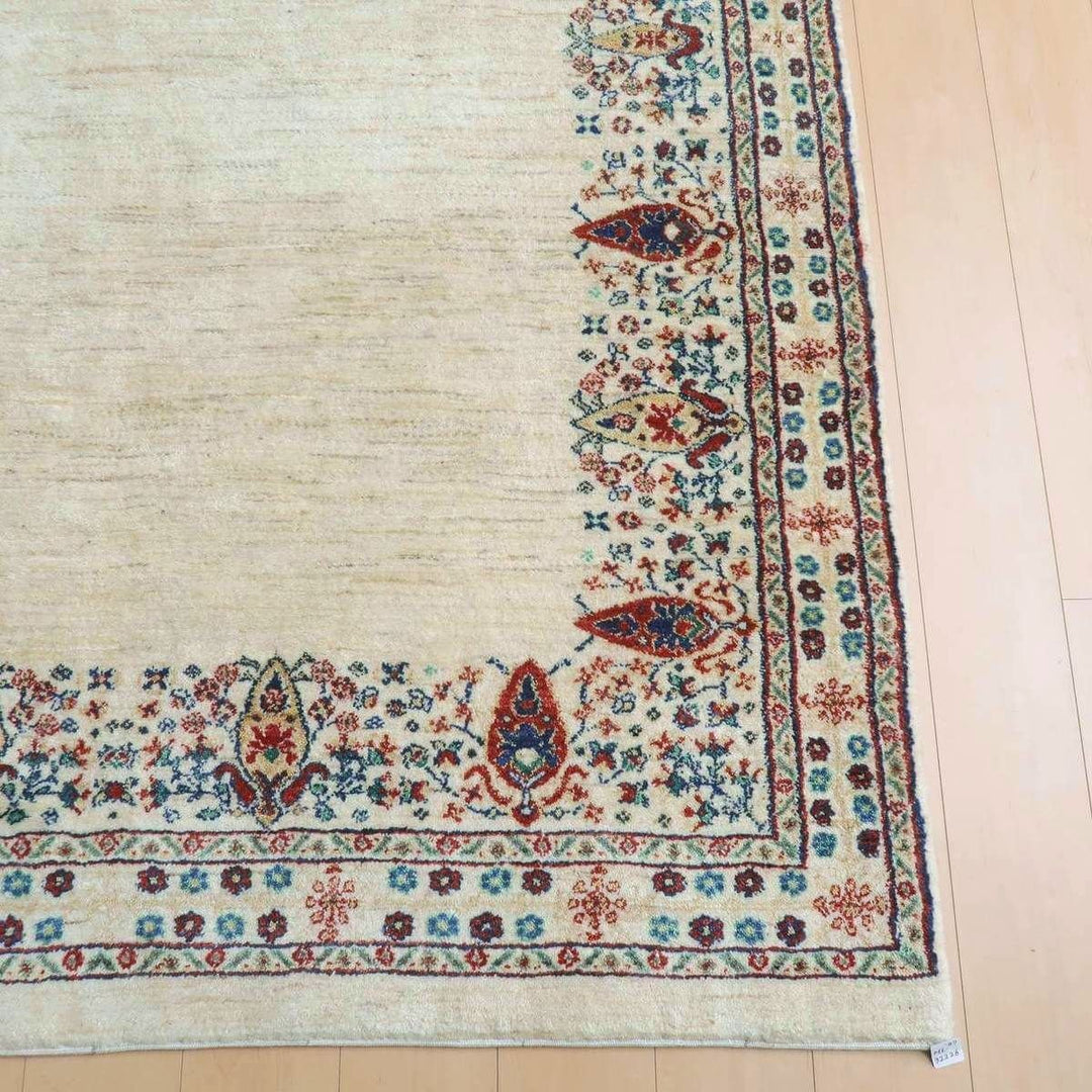 【セミオーダー受付中】  サイズ変更OK　カラー変更OK イラン　シラーズ産　ギャッベ 　（hl-32226）