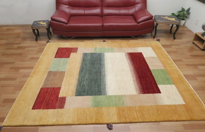 【オーダーメイド受付中】イラン　シラーズ産　ギャッベ 　（hl-34048）