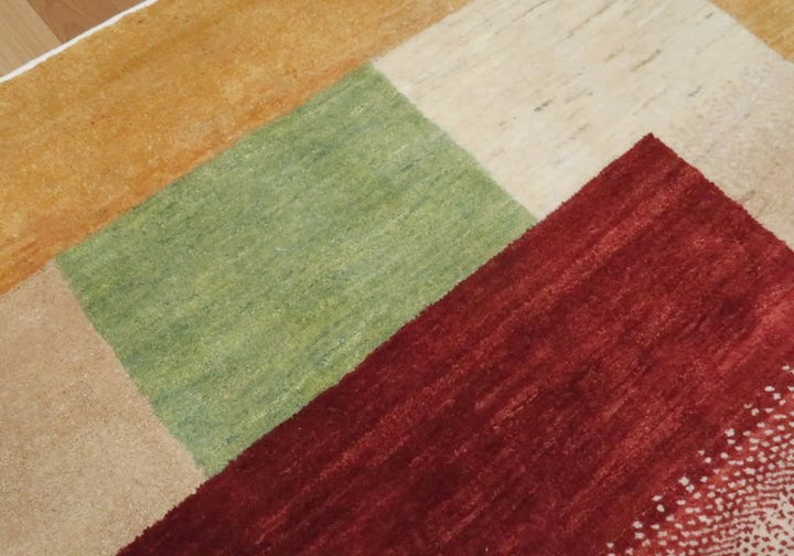 【オーダーメイド受付中】イラン　シラーズ産　ギャッベ 　（hl-34048）