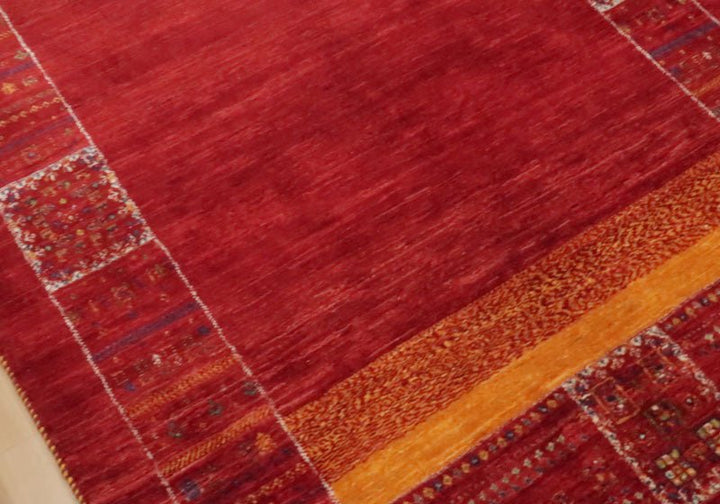 【セミオーダー受付中】  サイズ変更OK　カラー変更OK イラン　シラーズ産　ギャッベ 　（hl-35259）