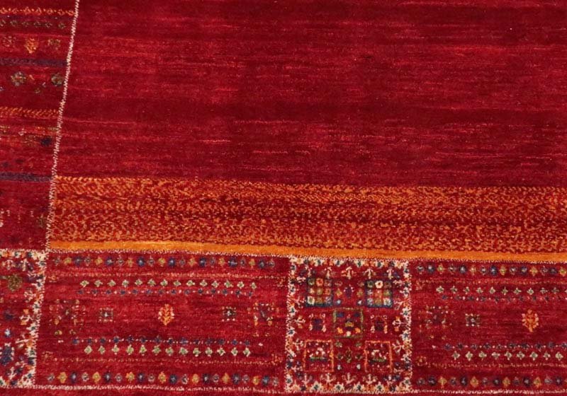 【セミオーダー受付中】  サイズ変更OK　カラー変更OK イラン　シラーズ産　ギャッベ 　（hl-35259）