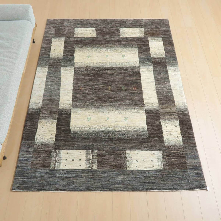 【オーダーメイド受付中】イラン　シラーズ産　ギャッベ 　（hl-35349）