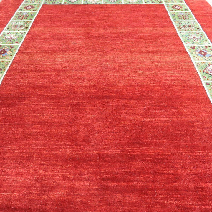 【セミオーダー受付中】  サイズ変更OK　カラー変更OK イラン　シラーズ産　ギャッベ 　（hl-35537）