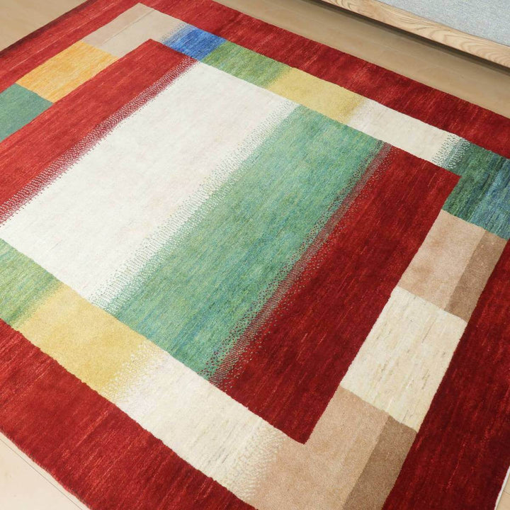 【オーダーメイド受付中】イラン　シラーズ産　ギャッベ 　（hl-36055）