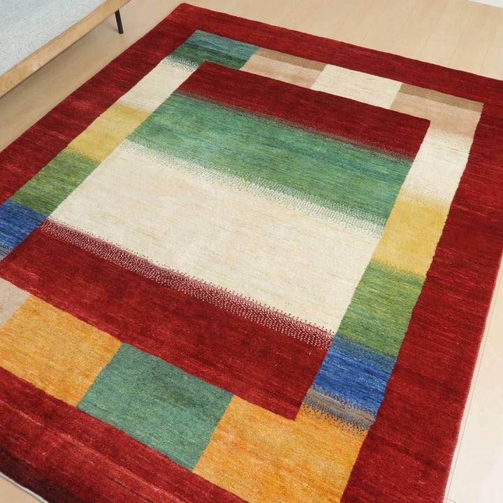 【オーダーメイド受付中】イラン　シラーズ産　ギャッベ 　（hl-36055）