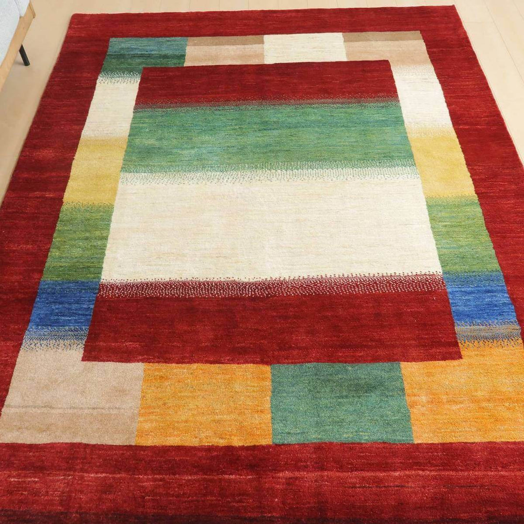 【オーダーメイド受付中】イラン　シラーズ産　ギャッベ 　（hl-36055）