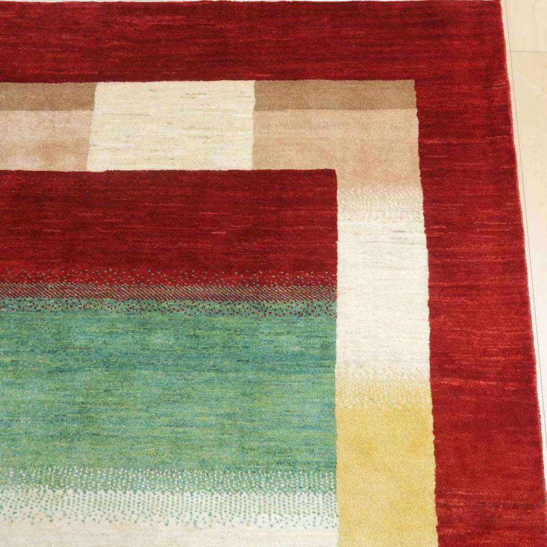 【オーダーメイド受付中】イラン　シラーズ産　ギャッベ 　（hl-36055）