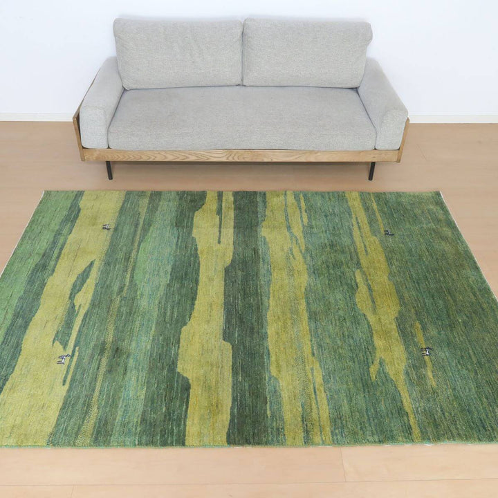 【セミオーダー受付中】  サイズ変更OK　カラー変更OK イラン　シラーズ産　ギャッベ 　（hl-37589）