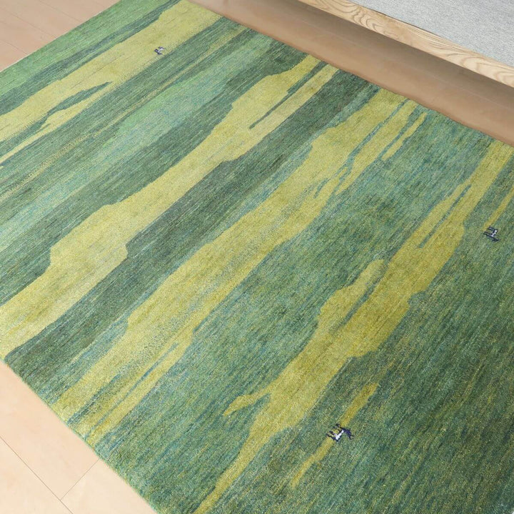 【セミオーダー受付中】  サイズ変更OK　カラー変更OK イラン　シラーズ産　ギャッベ 　（hl-37589）