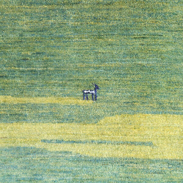 【セミオーダー受付中】  サイズ変更OK　カラー変更OK イラン　シラーズ産　ギャッベ 　（hl-37589）