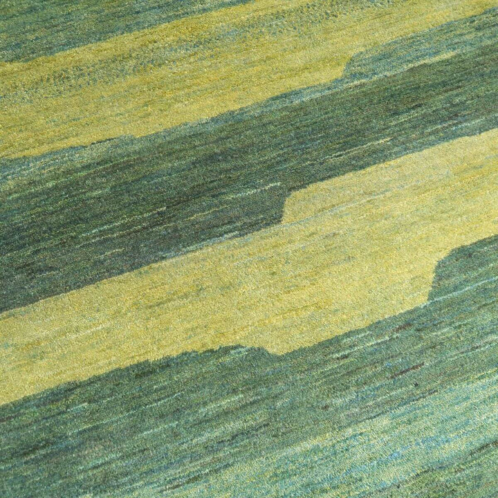 プレミアムギャッベ／ルリバフ 234×164cm（HL-37589）