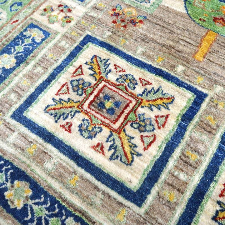 【セミオーダー受付中】  サイズ変更OK　カラー変更OK イラン　シラーズ産　ギャッベ 　（hl-38099）