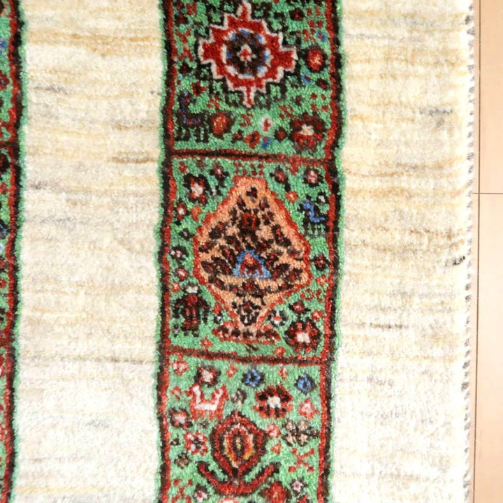 【セミオーダー受付中】  サイズ変更OK　カラー変更OK イラン　シラーズ産　ギャッベ 　（hl-41688）