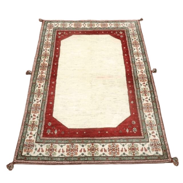 【セミオーダー受付中】  サイズ変更OK　カラー変更OK イラン　シラーズ産　ギャッベ 　（hl-47899）