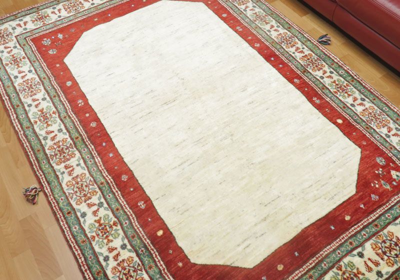 【セミオーダー受付中】  サイズ変更OK　カラー変更OK イラン　シラーズ産　ギャッベ 　（hl-47899）