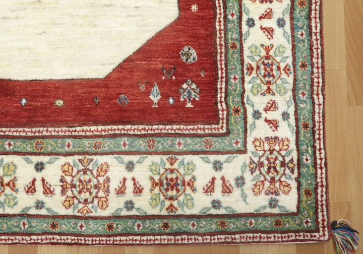 【セミオーダー受付中】  サイズ変更OK　カラー変更OK イラン　シラーズ産　ギャッベ 　（hl-47899）