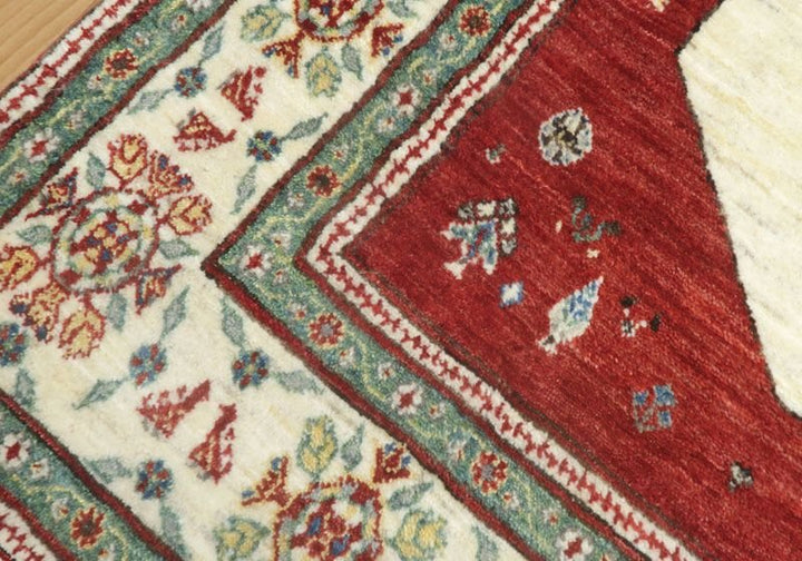 【セミオーダー受付中】  サイズ変更OK　カラー変更OK イラン　シラーズ産　ギャッベ 　（hl-47899）