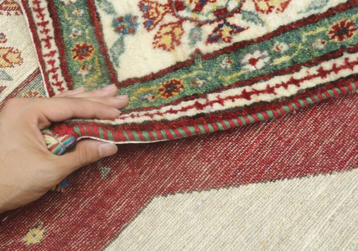 【セミオーダー受付中】  サイズ変更OK　カラー変更OK イラン　シラーズ産　ギャッベ 　（hl-47899）