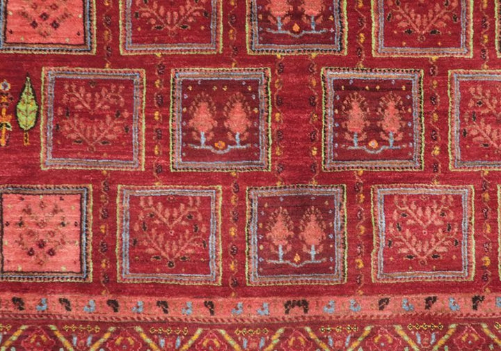 【セミオーダー受付中】  サイズ変更OK　カラー変更OK イラン　シラーズ産　ギャッベ 　（hl-49092）