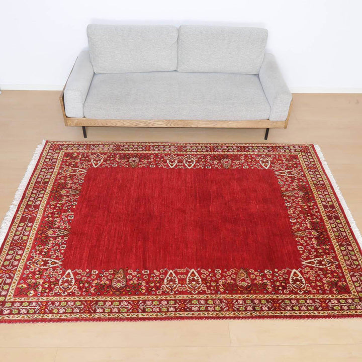 【セミオーダー受付中】  サイズ変更OK　カラー変更OK イラン　シラーズ産　ギャッベ 　（hl-50103）