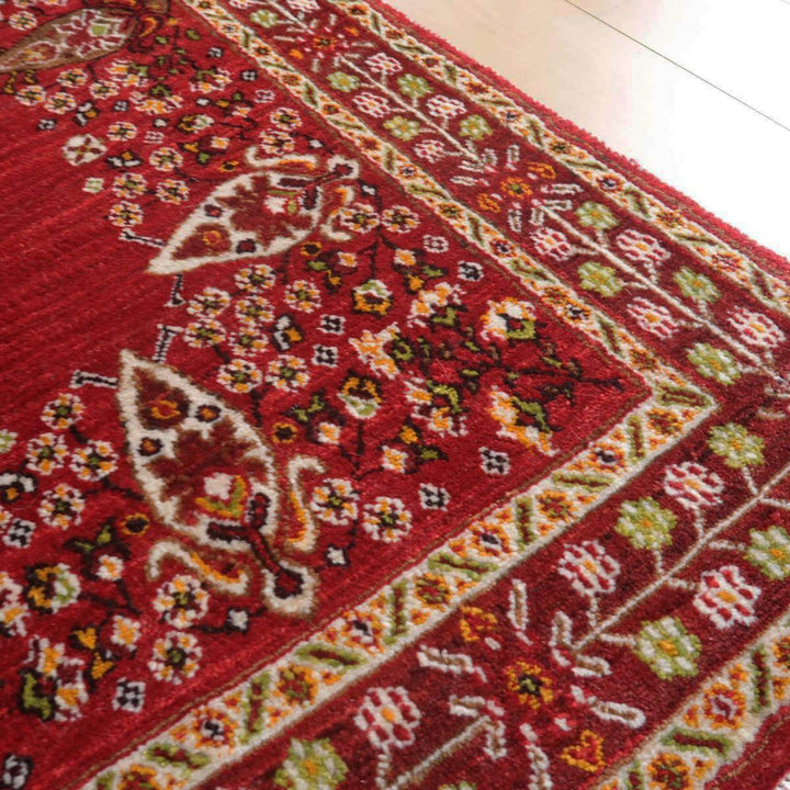 【セミオーダー受付中】  サイズ変更OK　カラー変更OK イラン　シラーズ産　ギャッベ 　（hl-50103）