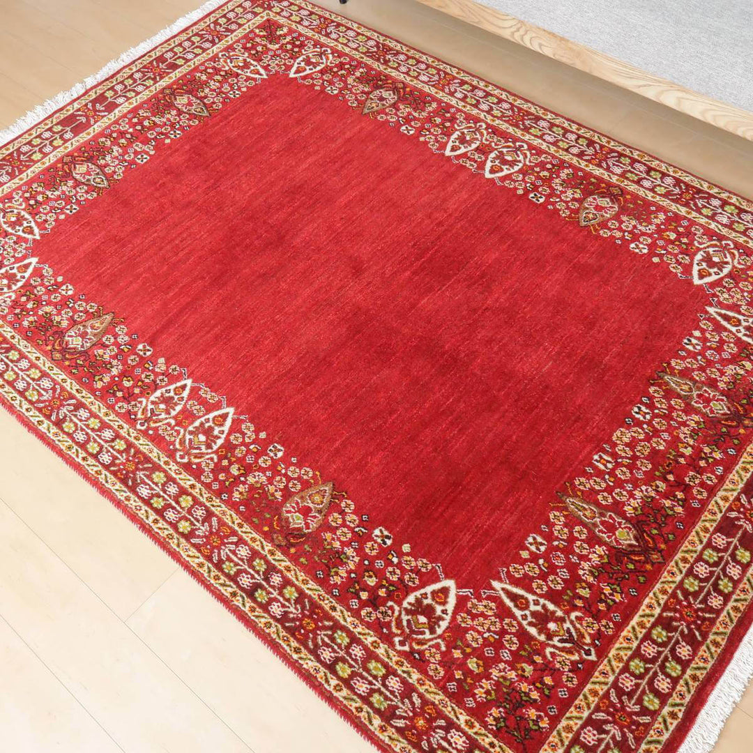 【セミオーダー受付中】  サイズ変更OK　カラー変更OK イラン　シラーズ産　ギャッベ 　（hl-50103）